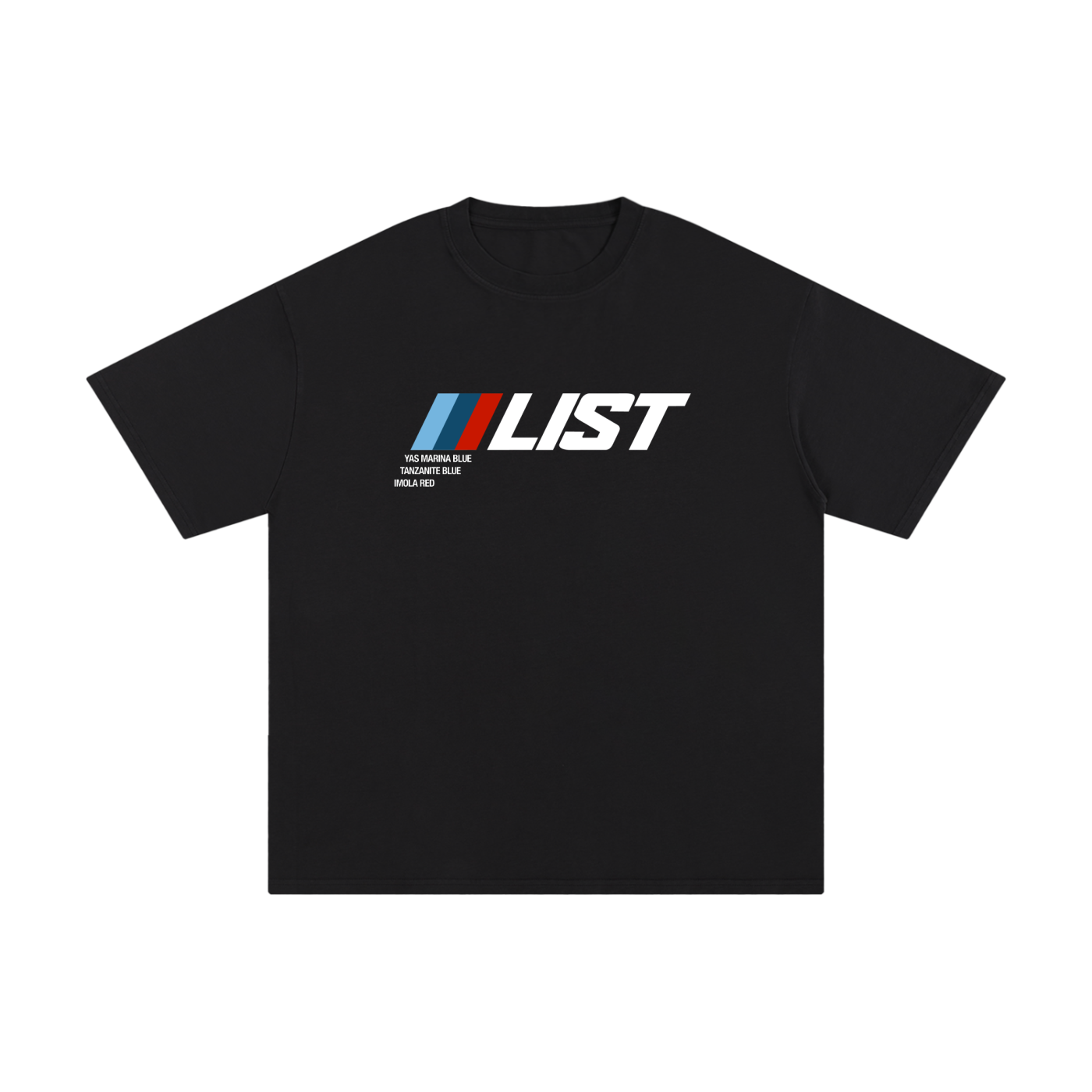 MList Colors Black Tee