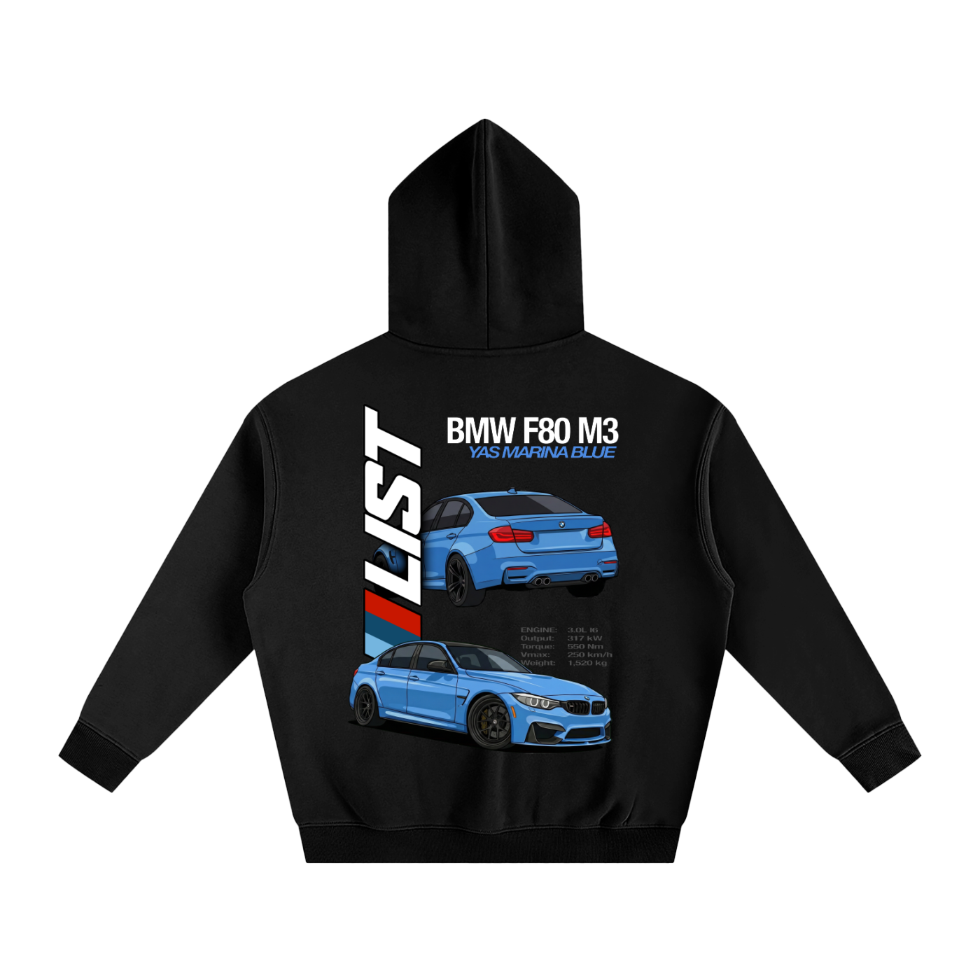 F80 M3 YMB Oversized Hoodie